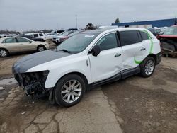 Salvage cars for sale from Copart Woodhaven, MI: 2018 Lincoln MKT