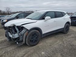 Salvage cars for sale at Des Moines, IA auction: 2021 Chevrolet Blazer 2LT