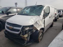 Salvage trucks for sale at Dyer, IN auction: 2015 Chevrolet City Express LS