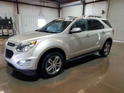 Salvage cars for sale at Oklahoma City, OK auction: 2016 Chevrolet Equinox LTZ