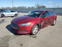 Salvage cars for sale at Wilmer, TX auction: 2014 Ford Fusion SE