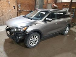 Salvage cars for sale from Copart Ebensburg, PA: 2017 KIA Sorento LX