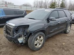 Salvage cars for sale from Copart Davison, MI: 2007 GMC Acadia SLT-1