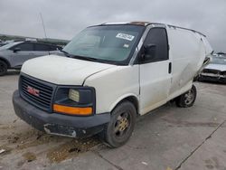 Salvage trucks for sale at Grand Prairie, TX auction: 2005 Chevrolet Express G1500
