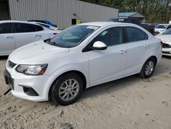 Chevrolet salvage cars for sale: 2017 Chevrolet Sonic LT