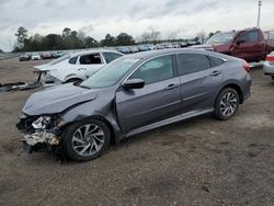 Honda salvage cars for sale: 2018 Honda Civic EX