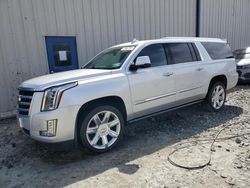 Salvage cars for sale at Waldorf, MD auction: 2016 Cadillac Escalade ESV Premium
