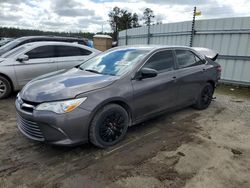 Salvage cars for sale at Harleyville, SC auction: 2017 Toyota Camry LE