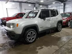 Salvage cars for sale at Ham Lake, MN auction: 2015 Jeep Renegade Limited