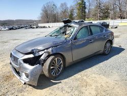 Infiniti salvage cars for sale: 2018 Infiniti Q50 Luxe