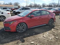 Salvage cars for sale from Copart Columbus, OH: 2021 Toyota Corolla SE