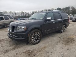 Salvage cars for sale from Copart Charles City, VA: 2015 Lincoln Navigator
