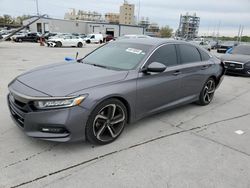 Salvage cars for sale from Copart New Orleans, LA: 2019 Honda Accord Sport