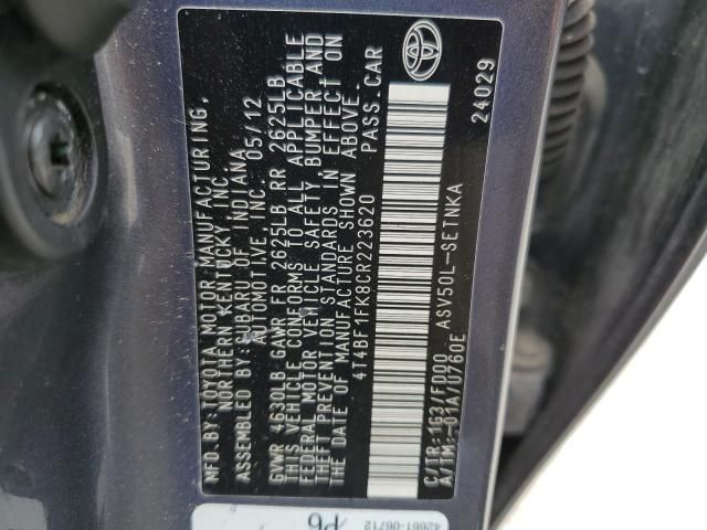 2012 Toyota Camry Base