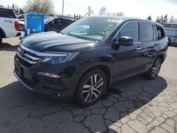 Salvage cars for sale from Copart Woodburn, OR: 2017 Honda Pilot Elite