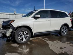 Honda Pilot EXL salvage cars for sale: 2018 Honda Pilot EXL