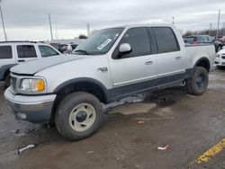 Salvage cars for sale from Copart Woodhaven, MI: 2001 Ford F150 Supercrew