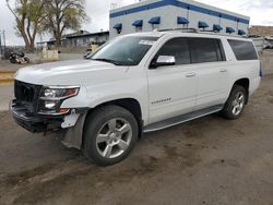 Chevrolet Suburban salvage cars for sale: 2016 Chevrolet Suburban K1500 LTZ