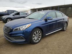 Salvage cars for sale at Brighton, CO auction: 2015 Hyundai Sonata Sport