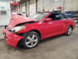 Salvage cars for sale from Copart Blaine, MN: 2006 Toyota Camry Solara SE