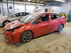 Salvage cars for sale at Wheeling, IL auction: 2020 Toyota Prius L
