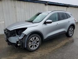 Salvage cars for sale at Fresno, CA auction: 2021 Ford Escape SEL