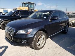 Salvage cars for sale from Copart Haslet, TX: 2017 Audi Q5 Premium