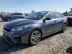 KIA salvage cars for sale: 2019 KIA Forte GT Line