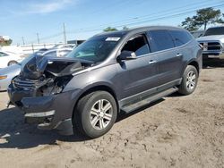 Salvage cars for sale at Newton, AL auction: 2017 Chevrolet Traverse LT