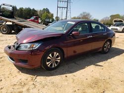 Salvage cars for sale at China Grove, NC auction: 2015 Honda Accord LX