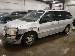 Salvage cars for sale from Copart Avon, MN: 2007 Ford Freestar SEL