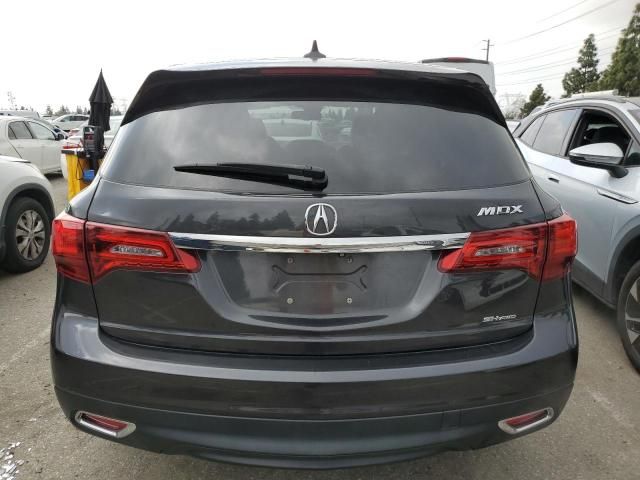 2015 Acura MDX Technology