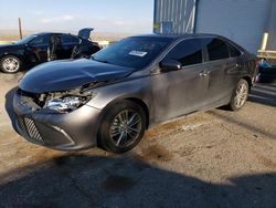 Salvage cars for sale from Copart Albuquerque, NM: 2015 Toyota Camry LE