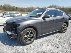 Salvage cars for sale at Cartersville, GA auction: 2018 Alfa Romeo Stelvio TI