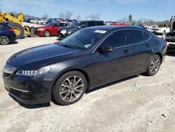 Salvage cars for sale at West Warren, MA auction: 2016 Acura TLX Tech