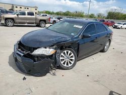 Salvage cars for sale from Copart Wilmer, TX: 2017 Toyota Camry LE