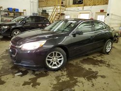 Salvage cars for sale at Ham Lake, MN auction: 2015 Chevrolet Malibu 1LT