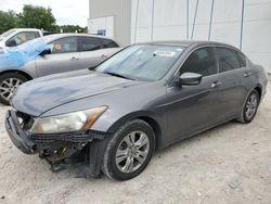 Honda Accord SE salvage cars for sale: 2012 Honda Accord SE