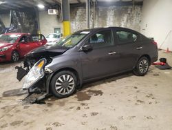 Salvage cars for sale at Chalfont, PA auction: 2015 Nissan Versa S