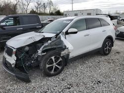 KIA Sorento EX salvage cars for sale: 2018 KIA Sorento EX