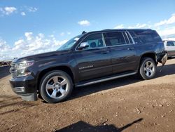 Chevrolet salvage cars for sale: 2015 Chevrolet Suburban C1500 LTZ