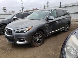 Salvage cars for sale from Copart Chicago Heights, IL: 2018 Infiniti QX60