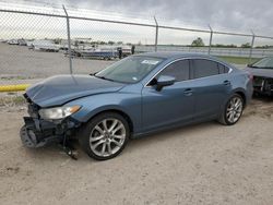 Salvage cars for sale at Houston, TX auction: 2016 Mazda 6 Touring