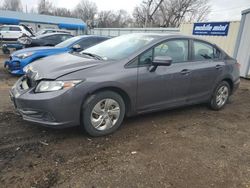 Honda Civic Vehiculos salvage en venta: 2015 Honda Civic LX