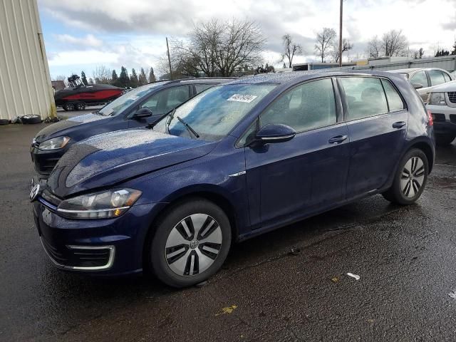 2019 Volkswagen E-GOLF SE