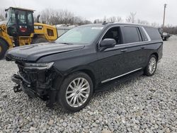 Cadillac Escalade Vehiculos salvage en venta: 2021 Cadillac Escalade ESV Premium Luxury