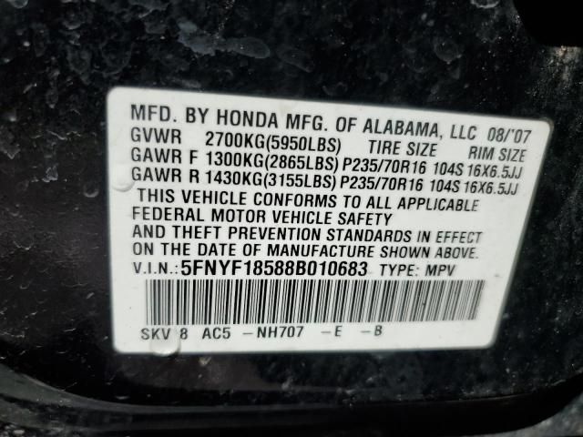 2008 Honda Pilot EXL