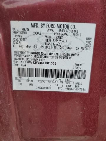 2006 Ford F150 Supercrew