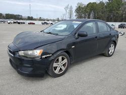 Salvage cars for sale at Dunn, NC auction: 2008 Mitsubishi Lancer ES