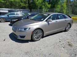 Salvage cars for sale at Greenwell Springs, LA auction: 2019 Lincoln MKZ